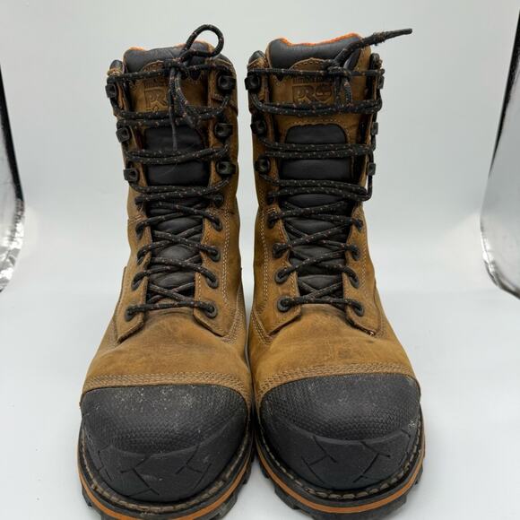 Timberland Pro, Men's Boondock 8" Composite Toe Waterproof Work Boot. Size 9.5M - Picture 10 of 11